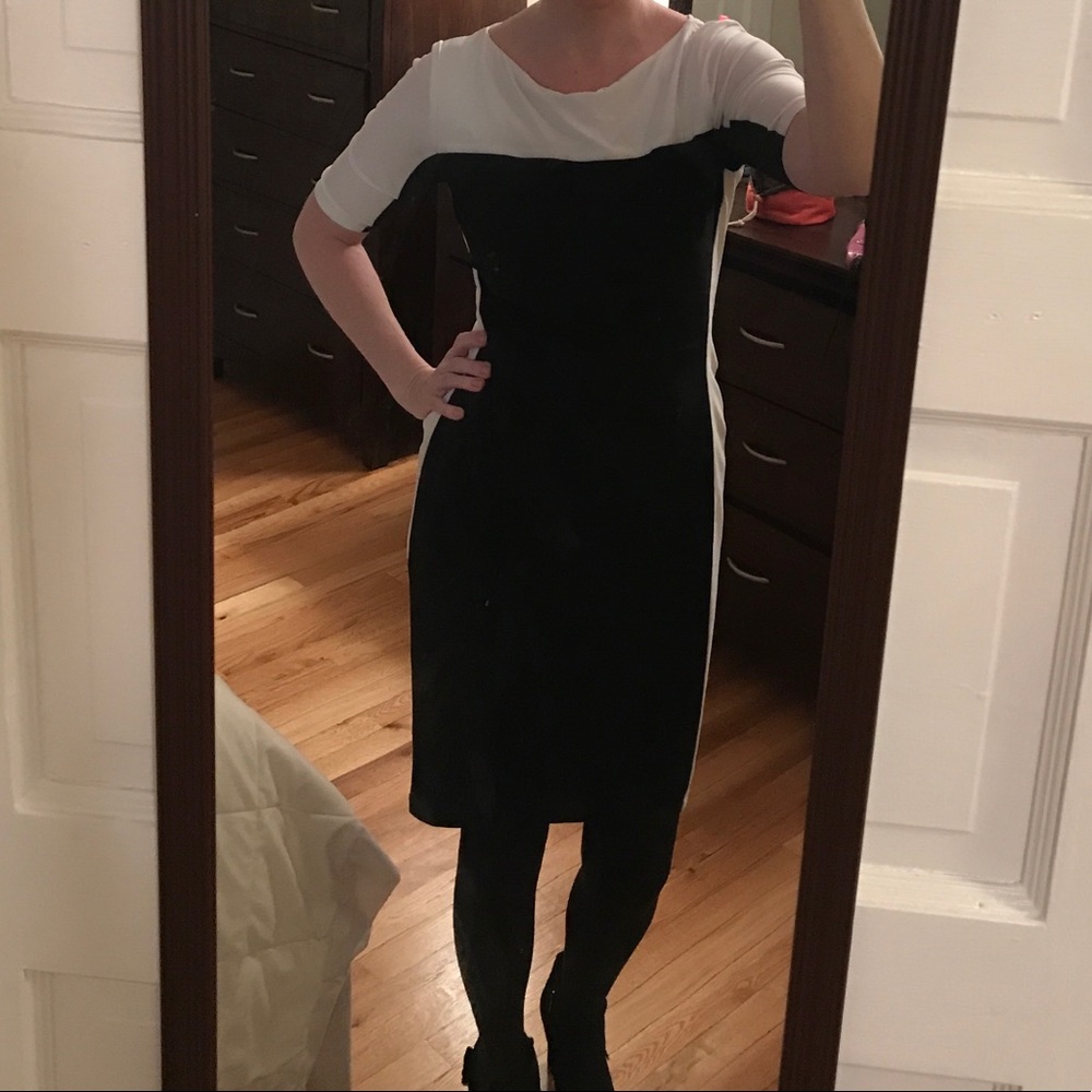 Ralph Lauren Gorgeous black & white dress